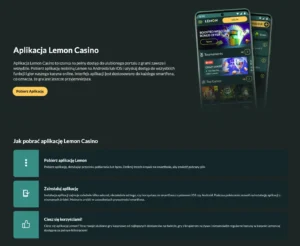 lemon casino aplikacja